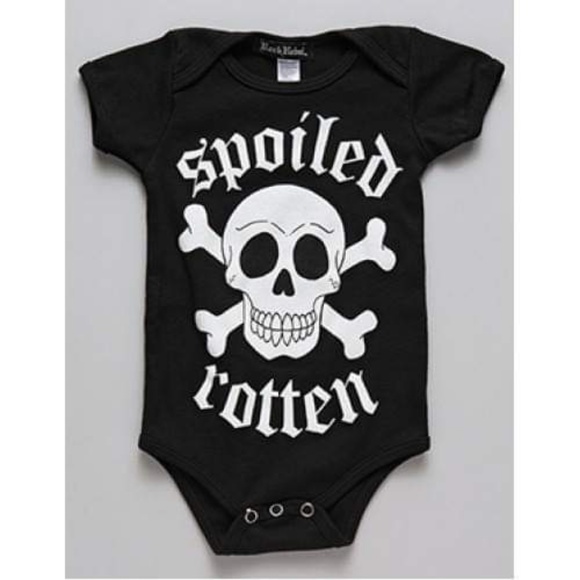 Rock Rebel Other - Spoiled Rotten onesie